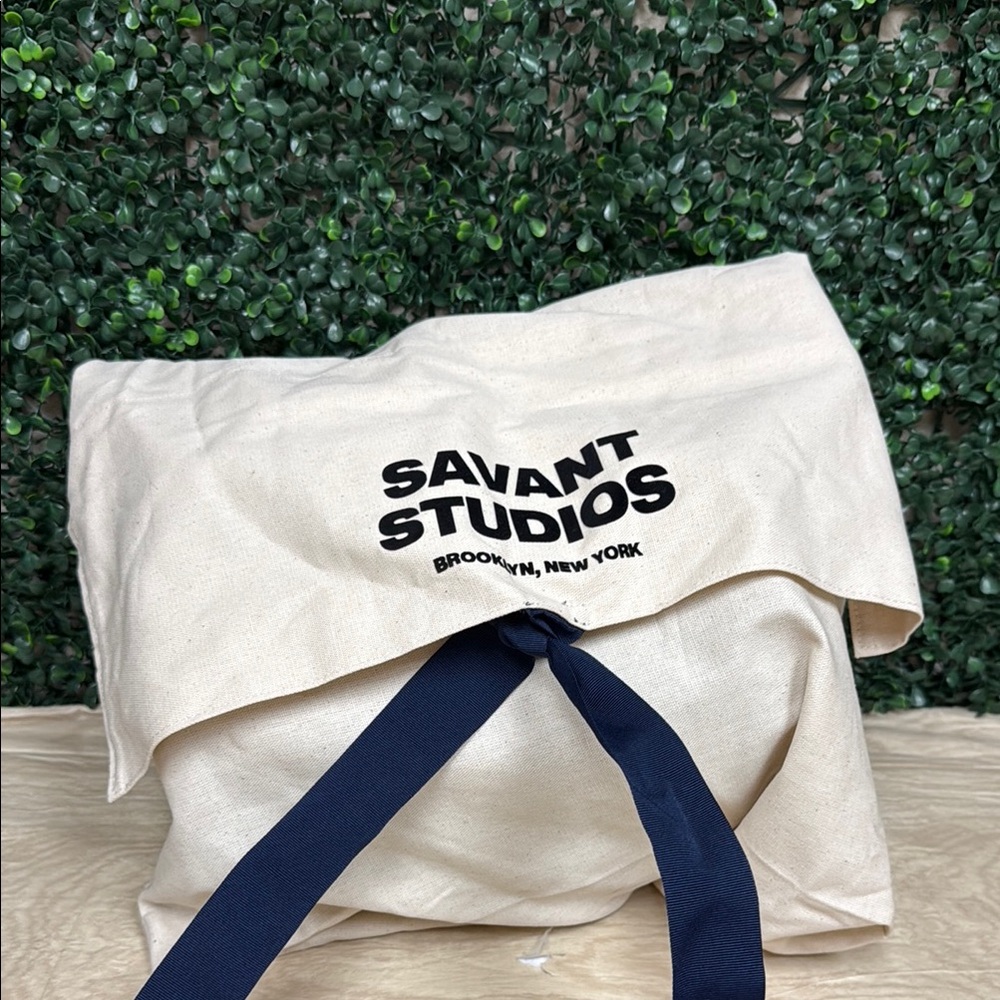 Savant Studios Artisanal Leather Patchwork Tote - image 4